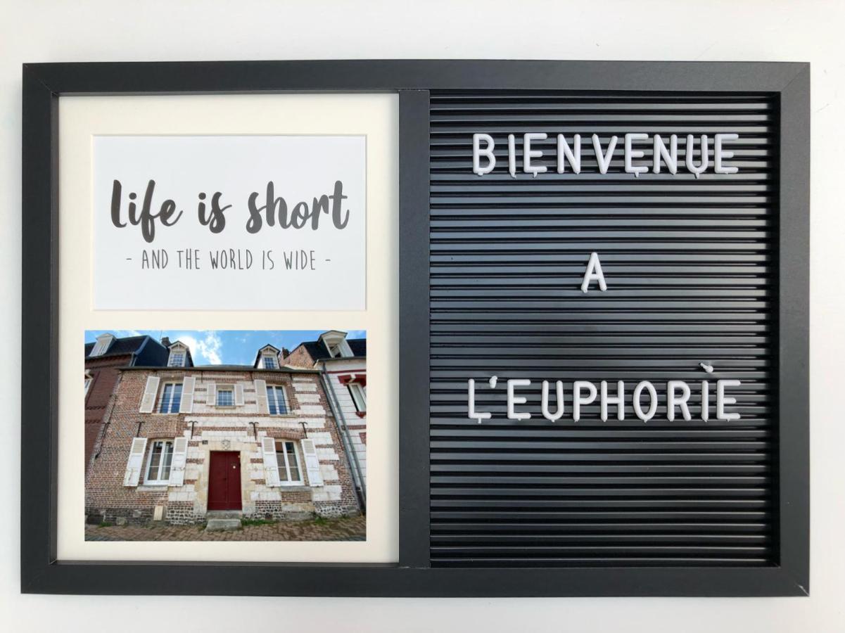 L Euphorie - Maison De Ville De Caractere 7 Minutes De La Mer - Le Treport - Mers Les Bains أو  المظهر الخارجي الصورة